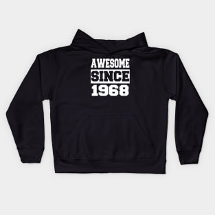 Awesome since 1968 Kids Hoodie